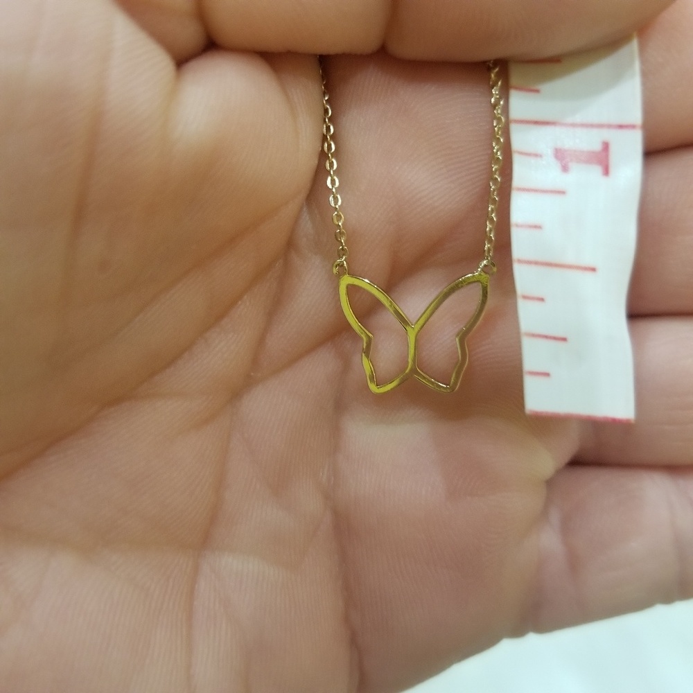 💗💗NWT Butterfly Necklace💗💗 - Picture 4 of 7